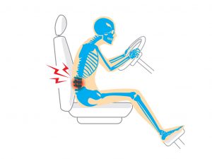 Reduce Back Pain while driving a Car 